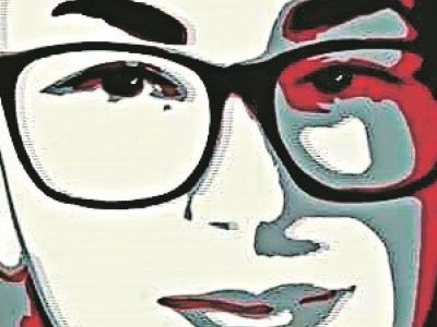 σκίτσο που απεικονίζει την Ελένη Τοπαλούδη